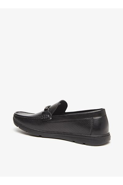 LBL by Shoexpress Men's Textured Slip-On Moccasins