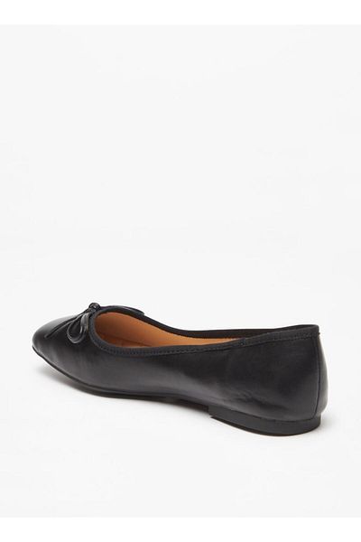 Celeste Women's Bow Accented Slip-On Ballerina Shoes