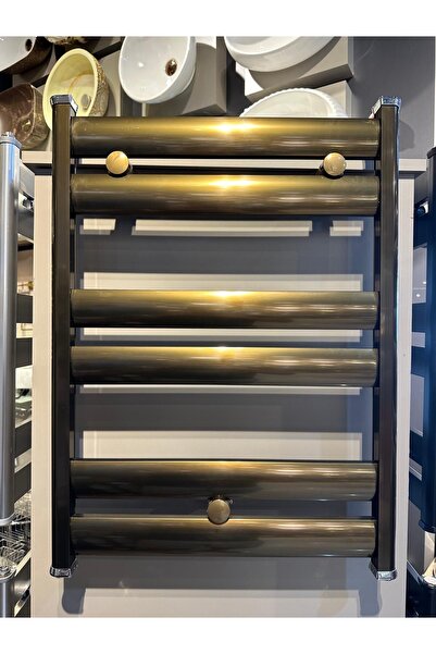 İSAOĞLU YAPI Antik Gold Havlupan Eskitme Havlupan Vanalar Dahil Set 50*70 Ölç...