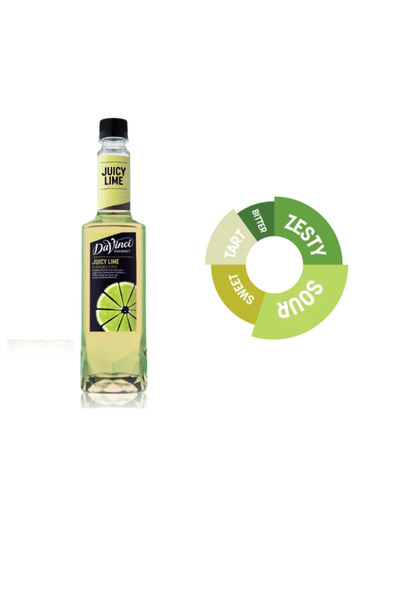 DaVinci Gourmet Misket Limon (Juicy Lime) Aromalı Kokteyl Şurup 750 ml.