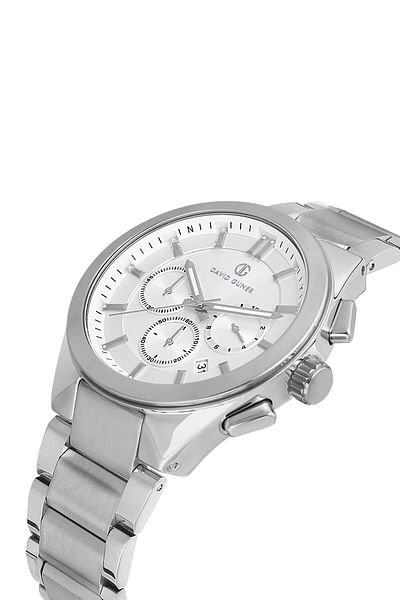 DAVID GUNER Men's Wristwatch - Brand Steel Cord