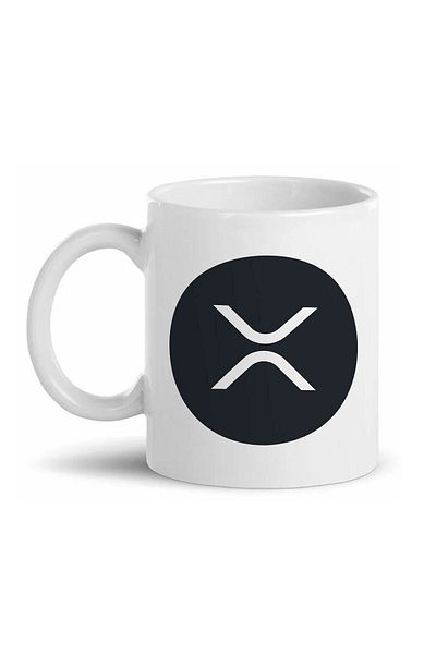 HediyeCenter كوب مطبوع عليه عملة Ripple Xrp D01