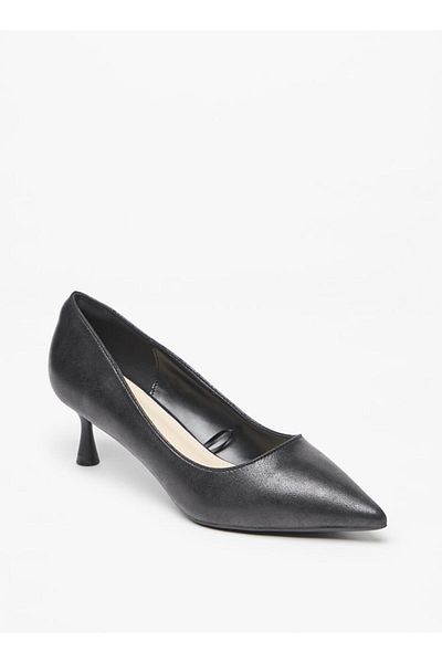 Celeste Women's Slip-On Pumps with Kitten Heels