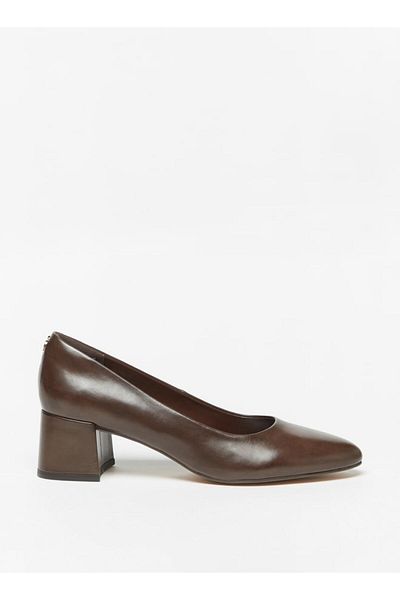 Celeste Women's Solid Slip-On Shoes with Block Heels