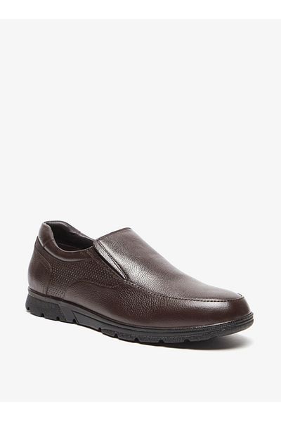 Shoexpress Textured Slip-On Loafers