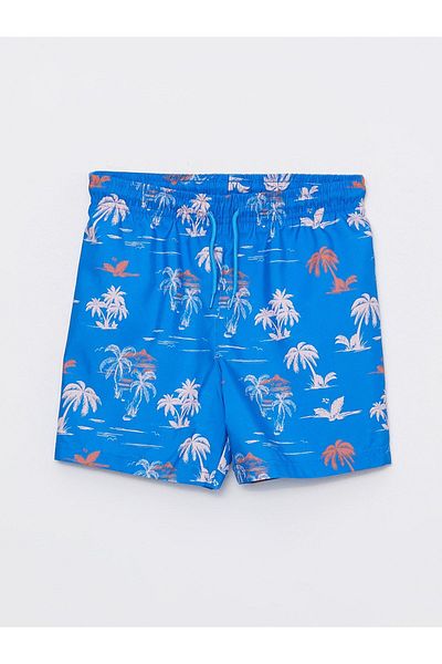 LC Waikiki Băiat - Pantaloni scurți de baie cu imprimeu și talie elastică