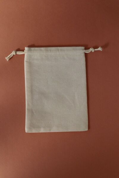 kesesepeti 10 Adet Yıkanabilir Çok Amaçlı Bez Kese Organizer 11x15 Cm