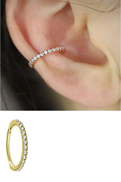 BY DİLEK ÇETİN ACCESSORY çelik 10 mm halka piercing