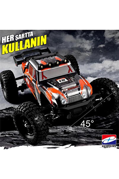 HAIBOXING RC 1/12 901 Firebolt 50+ KM/H Sürat 4X4 Uzaktan Kumandalı RC Model Araba RTR Elektrikli 4W