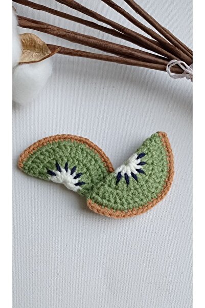 Masal Örgü Dünyası Cataramă Snap Snap Kiwi - Accesoriu de păr cu tematică de ...