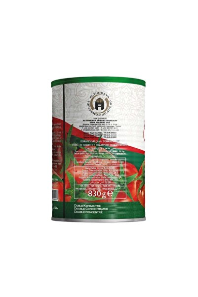 Altunsa Domates Salçası 830 gr X 2 Adet