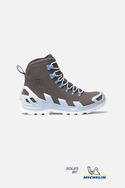 Vaneda 1240 V-CLUTCH MICHELIN PRO MID NUBUC GREY WOMEN'S BOOTS