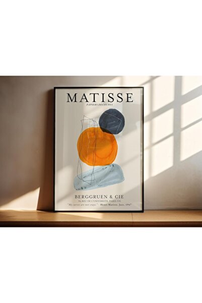 Linacci Single Black Thin Framed Decorative Plain Glass Poster Painting Set