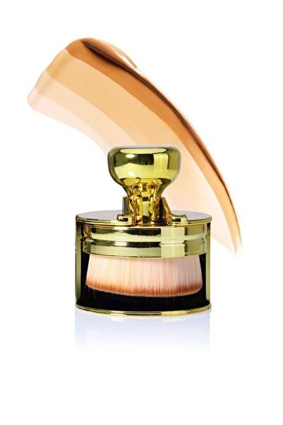 Fontenay فرشاة كريم الأساس، فرشاة خافي العيوب، فرشاة ذهبية ناعمة، احترافية، سهلة الاستخدام