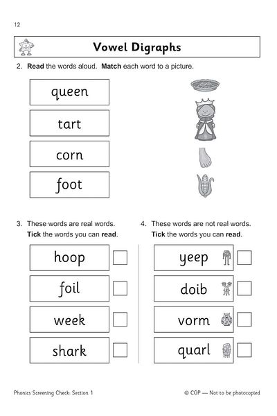 Penguin Books KS1 Phonics Buster - for Year 1 Phonics Screening Check