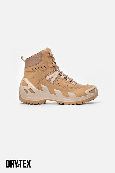 Vaneda 1192 V-clutch Pro Mid On Duty Nubuck Men's Boots Beige