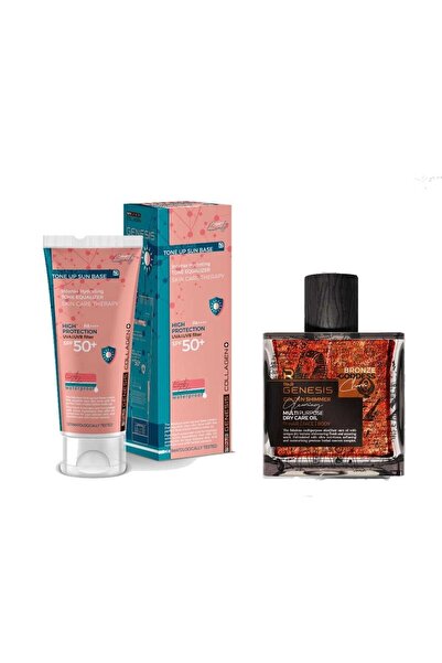 Piar Genesis Simli Yağ 50 ml Kolajen Aydınlatıcı Ton Eşitleyici Spf 50 Yüz Gü...