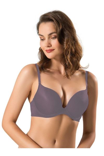 Le Jardin Γυναικείο σουτιέν με διπλή επένδυση Mink Grey Ljr7033