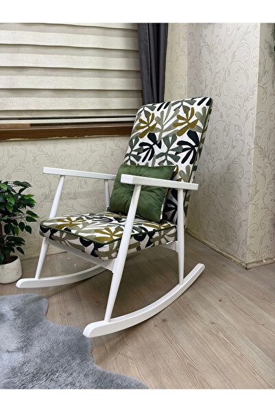 Asedia Trend Tropikal Sallanan Sandalye Dinlenme Emzirme Baba Tv Okuma Koltuğ...