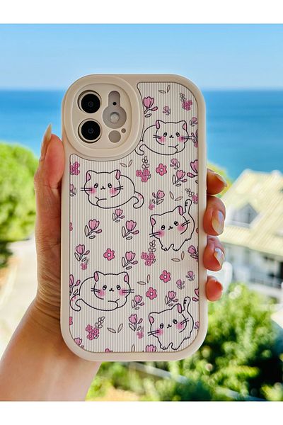 Go Aksesuar حافظة حماية للكاميرا من السيليكون الناعم بتصميم مطلي متوافق مع هاتف Iphone 12 و12 Pro