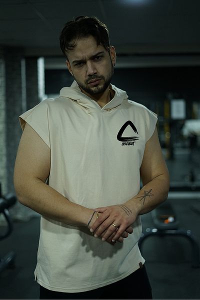 Oxlade Oxlade® - Hooded Fitness ATHLETE, 100% Cotton Quality