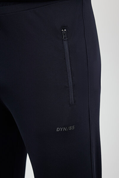 Trendyol Collection BlackSlimFit με φερμουάρ Τσέπη Αθλητικά Φούτερ - Tmnaw25ea00015