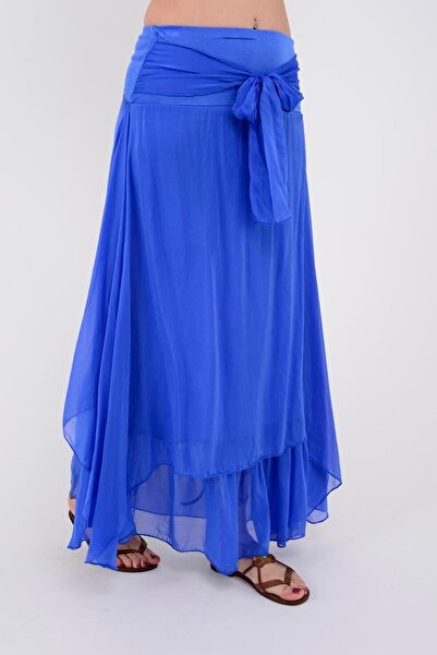Park Moda 6087 Katlı Ipek Etek