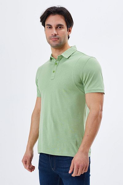 Tony Montana Regular Fit Polo Collar 100% Cotton Embroidery Detailed Men's T-Shirt