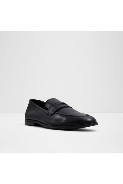 Aldo Journey Black Loafers For Men