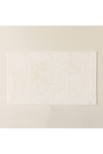 Chakra Bamboo Solid Banyo Paspası 60x100 Cm Ekru