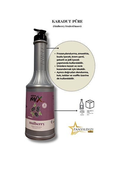 Unicomix KARADUT PÜRE (1150G)