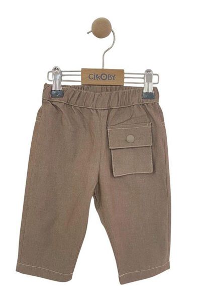 Çikoby Comfortable Molded Cotton Trousers for Baby Boy
