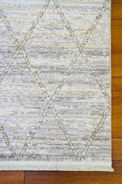 MOQA HALI Luna 1005 Gri Dokuma Halı