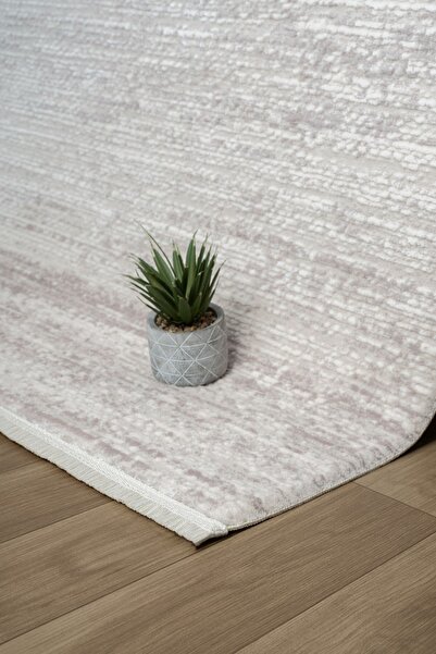 MOQA HALI Luna 1008 Gri Dokuma Halı