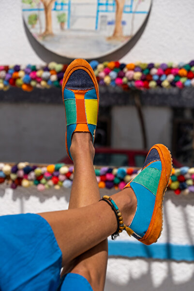 Güneşkızı Guki35 Kadın Multi Günlük Rahat Vegan Rainbow Sneaker Gk-orionis014