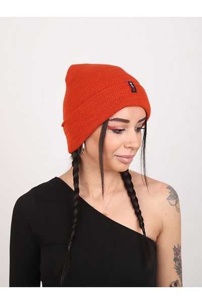GORRA Brick Color Unisex Foldable Beanie
