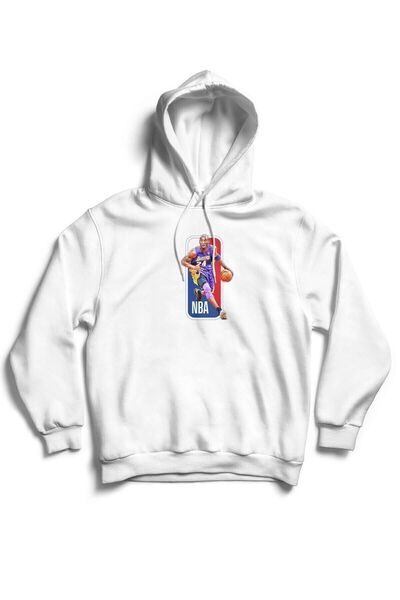 The Baski Unisex bela košarkaška majica Kobe Bryanta Štampano bez džepa Sa ka...