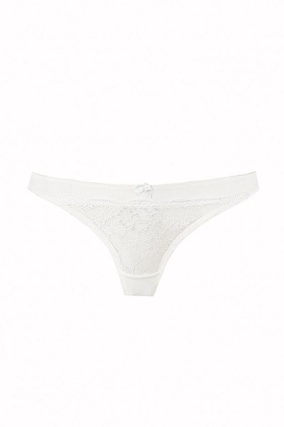 NBB Fancy Ecru Lace String