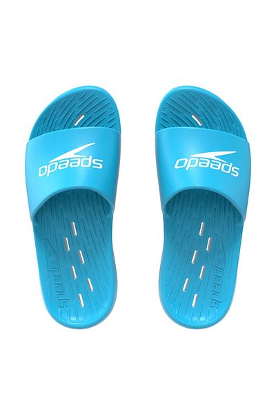 SPEEDO Blue/White Unisex Children's Slippers - Slide Design