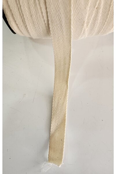 fundahobi Balıksırtı Çanta Kolon Askı 2 Cm Ekru 2 Metre