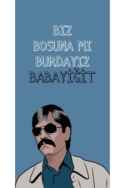 512 STORE Kurtlar Vadisi Pala Duvar Poster 30x42 Cercevesiz S
