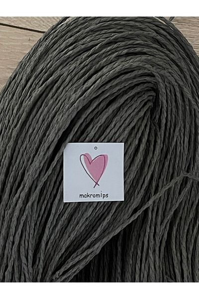 Makromİps ΠΟΛΥΤΕΛΕΣ PREMIUM Κορδόνι Kraft Hobby 2 mm 50gr - Πλεκτό στο χέρι Συσκευασία και Στολισμός Πολλαπλών Πλεξούδων