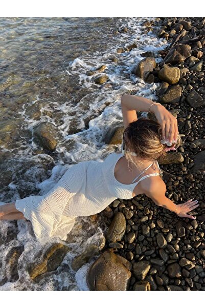 conconmoda Γυναικείο πλεκτό φόρεμα παραλίας