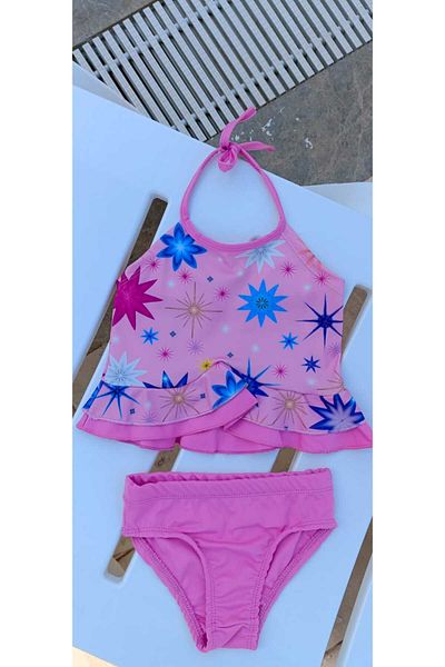 Bilge Trend Girl's Digital Printed Sea Pool Swimsuit