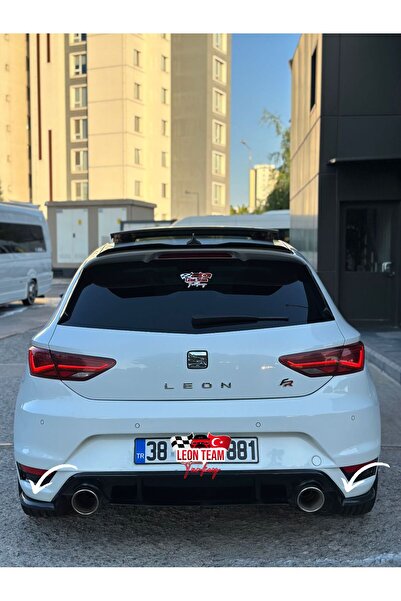 LeonTeamTurkey Seat Leon 2013-2020 Aero Tampon Sağ Sol Piano Black Flap