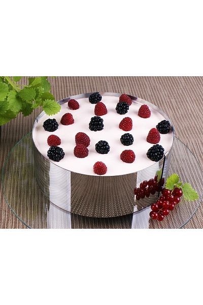 Nar kalıp 22 Cm Narkalıp Round Cake Cake Set - Depth10 Cm