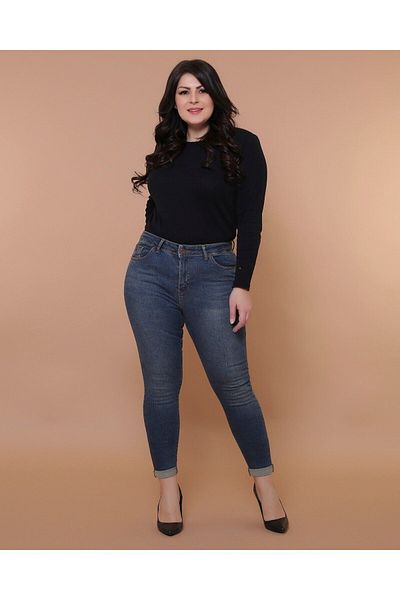 RICHMOST Women's Jeans Skinny Jeans with Extra Narrow Fit Legs Double Layers and High Waisted