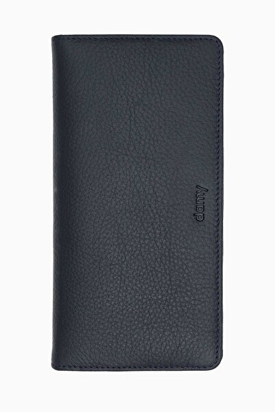 OKAVANGO Suport pentru carduri politicoase unisex din piele naturală - portof...