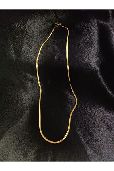 DNA Takı 2mm 50cm Italian Chain Unisex Steel Necklace