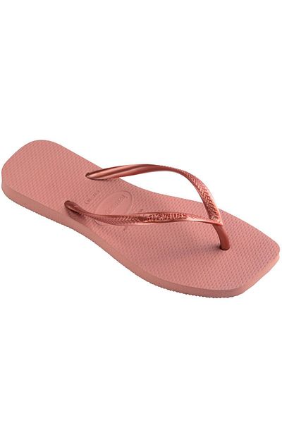 Havaianas Slim Square Pink Women's Slippers
